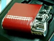【奇珍館 】【全新絕版真品】英國登喜來（dunhill）925純銀手工製復古汽油打火機原價近30000