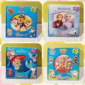 【現貨-全新品】經典卡通拼圖書 汪汪隊 小美人魚 冰雪奇緣2 玩具 好市多 Costco