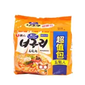 (店+)【NONG SHIM 農心】韓國 爽口海鮮味烏龍麵 5入 (120g X 5包入) 