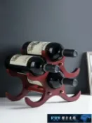 酒架 居家家歐式木質紅酒架客廳擺件葡萄酒架創意實木酒瓶架家用酒架子【摩可美家】
