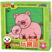 親子動物－FOOD超人聰明寶寶玩拼圖【金石堂】