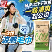 [隔日到/發票 一擦降溫/攜帶方便]涼感毛巾 涼感巾 冰涼巾