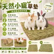 🔥現貨🔥天然草墊 兔子草墊趴墊 小寵草墊 天然牧草 寵物腳墊 豬 鼠草墊腳墊 小動物草墊腳墊 編織草墊 磨牙保溫