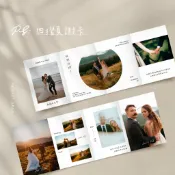 𝑷𝒂𝒑𝒆𝒓𝟑𝟕 摺頁謝卡【 四摺頁 】謝卡質感直接拉滿 婚禮小卡 喜餅小卡 彌月小卡 客製化 少量印刷