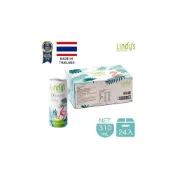 (店+)Lindys 整箱泰國黃金比例100%原味椰子水 椰子汁(310ml*24 全素 箱購最划算)