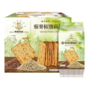 及時雨 生活好物選品 高端食品 藜麥椒鹽蘇打餅 80公克 X 10入