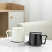 vinne百貨家居 茶水分離泡茶杯子男女陶瓷杯辦公室家用馬克杯咖啡杯帶蓋過濾定制