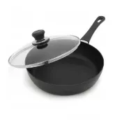 【SCANPAN】高身經典28CM平底鍋(送鍋蓋)