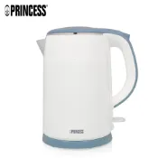 PRINCESS荷蘭公主1.5L不鏽鋼雙層防燙快煮壺 藍 236070B (相關機型236070)