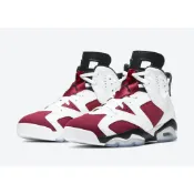 【罐頭選貨】Air Jordan 6 Carmine AJ6 胭脂紅 喬丹 6代 復刻 白紅 CT8529-106