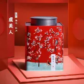全球選品1館 生活百貨 新款通用半斤一斤裝茶葉罐鐵罐花茶白茶紅茶小青柑密封包裝盒