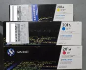 (全新)HP CF401A-CF403A 原廠碳粉匣適用M252dw/M277fdw(送7-11咖啡飲料兌換卷*2)