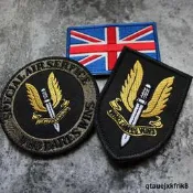 英國特種空勤團SAS徽章刺繡臂章魔鬼氈章Rainbow Six彩虹六號