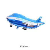🌈「裝飾氣球」大號卡通戰鬥機飛機鋁膜氣球復古飛機生日派對裝飾鋁箔氣球