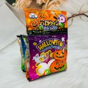 日韓小潼 萬聖節🎃日本 EIWA 伊華 四連 南瓜造型棉花糖 葡萄夾心棉花糖 44g｜全店$299 全家取貨免運｜滿額折500｜APP下單最高賺19%點數⚡