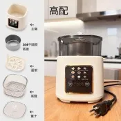 【律電】110V蒸蛋器 蒸蛋機帶蒸籠 多功能迷你煮蛋器 早餐機 蒸蛋器 蛋煲機