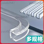 精選【五金】U型透明玻璃邊條 橡膠密封條 桌子包邊條 不鏽鋼防撞條 防割u型封邊條 浴室門防撞緩衝條 玻璃桌封邊條 膠條