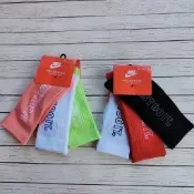 【三雙一組】NIKE just do it 襪子 襪 男襪 女襪 運動襪 nike長襪 耐吉襪子 糖果色襪 四季款長襪