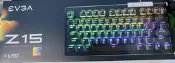 EVGA艾維克 Z15 有線/中文/RGB/銀軸/音量控制滾輪/多媒體功能鍵/機械式鍵盤
