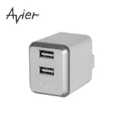 【Avier】 COLOR MIX 24W 4.8A USB 雙孔 充電器 充電頭 豆腐頭