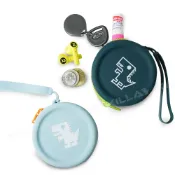 (店+)【XILLA】新品上市 矽膠 收納 小圓包 耳機收納袋 多功能包 零錢包 鑰匙包 萬用袋 防水包 拉鍊袋 拉鍊零錢包