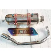 DRG KRN JETSR JETSL FNX Fighter6 Many雷霆S M1白鐵管分離式回壓 半直通 靜音直通