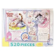 旻泉精品批發網 小熊維尼拼圖 520片拼圖 QFR04A/一盒入(定380) Winnie the Pooh 跳跳虎 屹耳 小豬 卡通拼圖 迪士尼 Disney 正版拼圖 台灣製造 53x38【APP滿額下單10%點數(單一帳號最高1000點)】9/30止