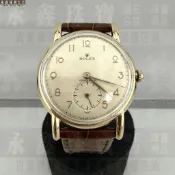 ROLEX勞力士 PRECISION 14K手上鏈腕錶 約1962年 單錶無盒單 n1559-07