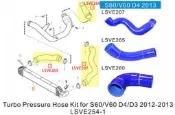 【隆升實業VOLVO/SAAB汽車零件】S60/V60 D4 2013 渦輪管組合(LSVE254-1)