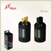 【MPS原廠/Hades發燒電源公母頭】發燒音響碳纖維插頭// 電源線 訊號線 音響線 [快速出貨]