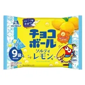 【江戶物語】森永製菓 期間限定 鹽檸檬風味可可餅乾球 三角包 9袋入 可可球 巧克力球 大嘴鳥 法國岩鹽 日本原裝進口