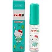 (店+)日本製 北海道 北見薄荷油 Hello Kitty 聯名限定噴霧 11.5ml 天然薄荷精油 涼感防蚊 口罩去味 隨身瓶