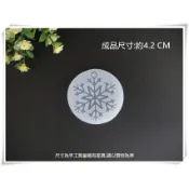 ☆荳荳龍~DIY手作黏土☆ 雪花 滴膠模 鏡面水晶膠模具 UV膠模具