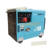 汽油靜音發電機全銅5000瓦8KW單三相220v/380V單三相小型交流（運費咨詢客服QS1