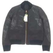 【DOKODEMO】正品Paul Smith男士羊皮短夾克，黑色和ブラウン，M 碼，全新未使用