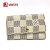 【DOKODEMO】LOUIS VUITTON CT3007 Damier Azur Multicles 6 鑰匙包