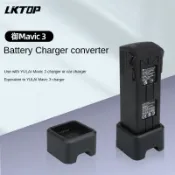 ♞,♘,LKTOP DJI MAVIC 3電池充電器轉換器 搭配mavic 2充電器或車充使用