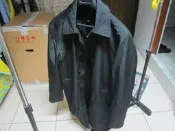 BANANA REPUBLIC 香蕉共和國 尼龍材質 短大衣 防風外套~黑 M
