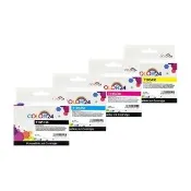 【COLOR24】for EPSON 1黑3彩組 T105150-T105450/NO.73N 高容量相容墨水匣(適用 Stylus C79/C90/C110)