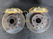 (中古零件協尋) 三菱 LANCER FORTIS  D1 SPEC大四活塞卡鉗 330MM碟盤 金屬油管 來令片