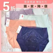 【M-XXL】現貨 曼黛瑪璉 雙弧系列 高腰修飾三角內褲 P62258 公司貨 有發票
