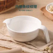 【輕鬆研磨】陶瓷研磨碗輔食碾磨神器磨米糊搗碎家用蒜泥搗蒜罐蒜臼子 研磨碗 研磨缽 磨具 搗蒜器 研磨器 搗碎缽 磨缽