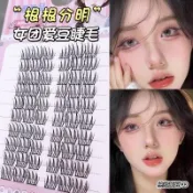 女團韓系假睫毛ACE愛豆同款自然仿真懶人三部曲單簇分段規格【蕭妞實業】