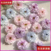 台灣出貨🔥芙蓉牡丹仿真小花朵混搭diy手工輪胎茶几材料包花頭簪花頭飾裝飾 假花 人造花 仿真花桌花 永生花 乾燥花材