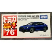 Tomica 多美 No.76 76 Subaru 速霸陸 WRX STI 藍色 初回 新車貼 模型車 模型