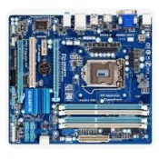 技嘉GA-H77M-D3H高階主機板、1155腳位、支援2，3代酷睿處理器、DDR3、USB3.0、HDMI、附後擋板