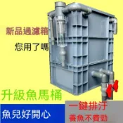 可開統編💡免運 魚缸過濾器過濾盒滴流盒魚池水循週轉箱淨化器魚缸過濾器循環系統 過濾器 周轉水箱 魚池淨水器 循環過濾箱