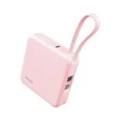 amuok Cube迷你雙線行動電源-粉色 墊腳石購物網