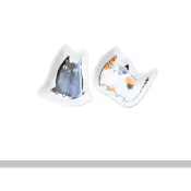 (店+)【JOEKI】貓咪醬料盤貓咪醬料盤 醬油碟 醬料盤 調味盤 小碟子 小菜碟 醬油小碟