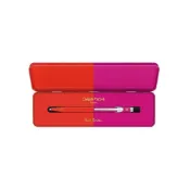 (店+)卡達CARAN DAHE Paul Smith 849原子筆IV前衛雙色調-暖紅_梅爾羅斯粉 墊腳石購物網